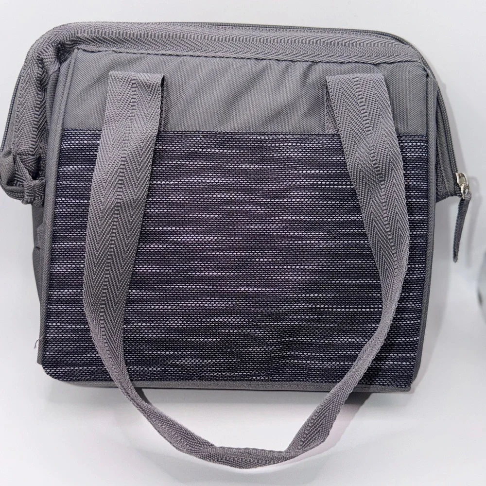Igloo 9 Can Leftover Tote Insulated Lunch Bag Grey Outdoor Picnic Beach Travel